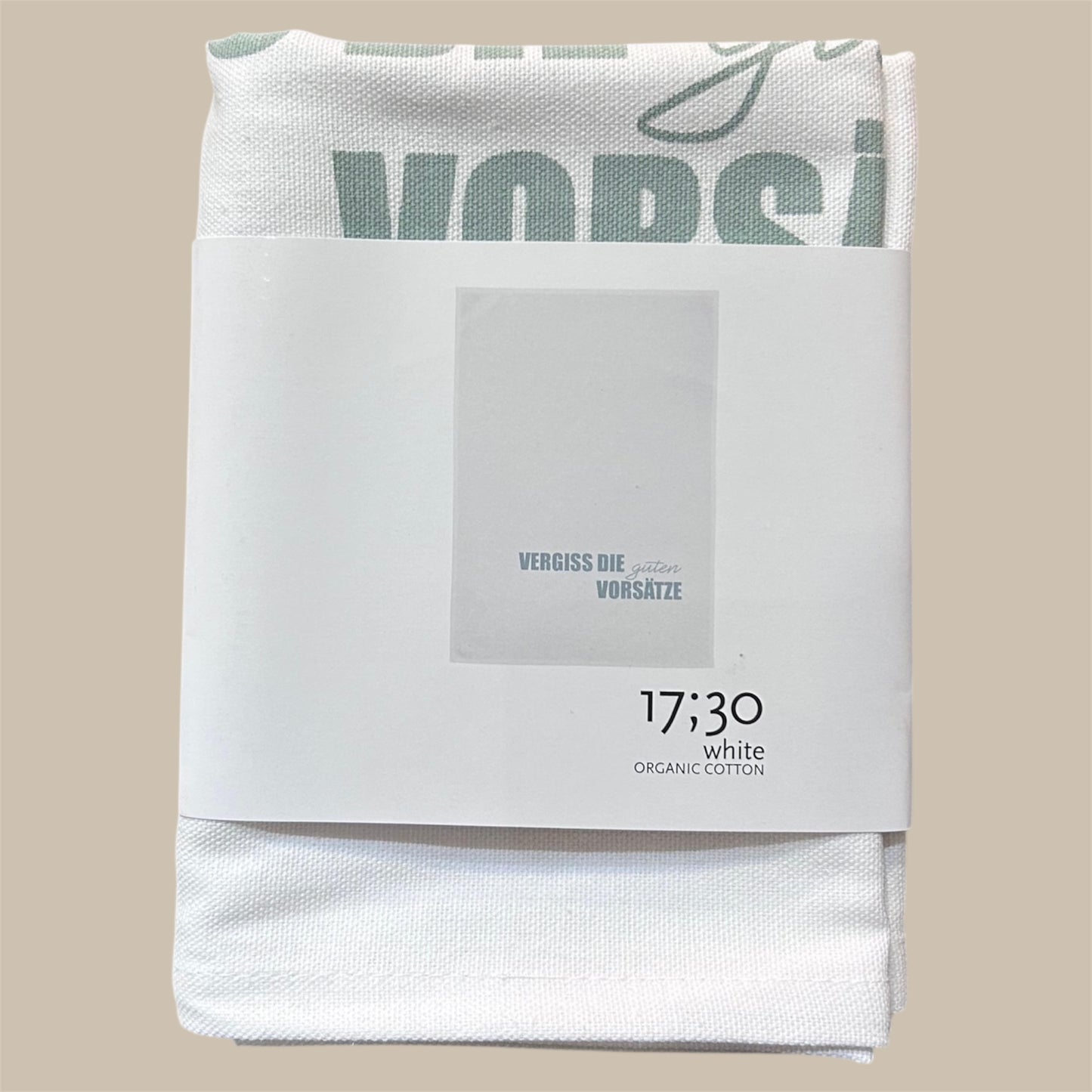 Geschirrtuch Vergiss die guten Vorsätze