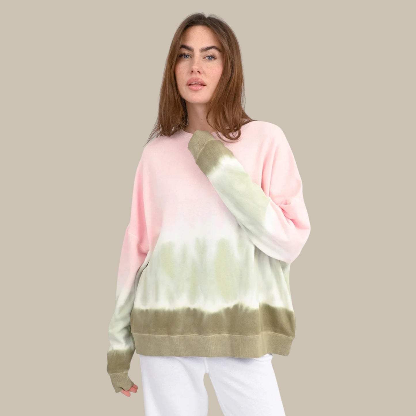 Batik Sweatshirt Moa - Multi Color - Love, Joy & Victory