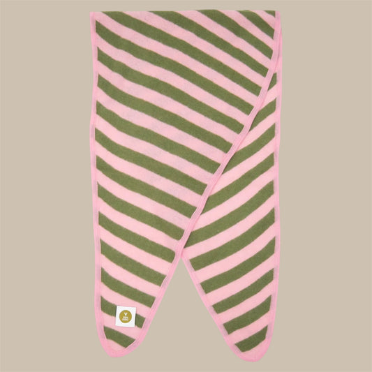 Cashmere WINDBOARD  -  CANDY PINK/CEDAR GREEN XL - V VON GOAT