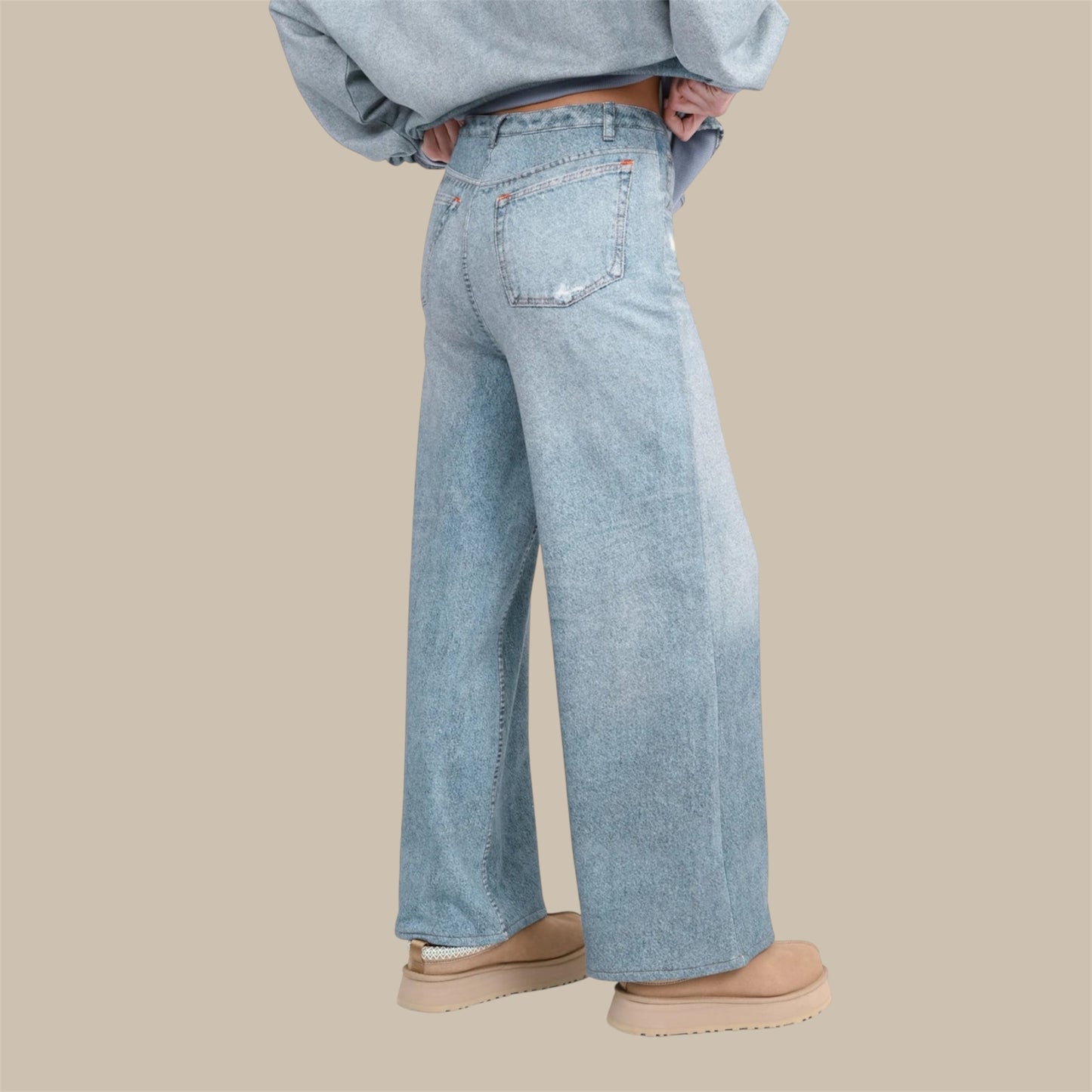 SWEATHOSE DENIM INKE - Denim - Love, Joy & Victory