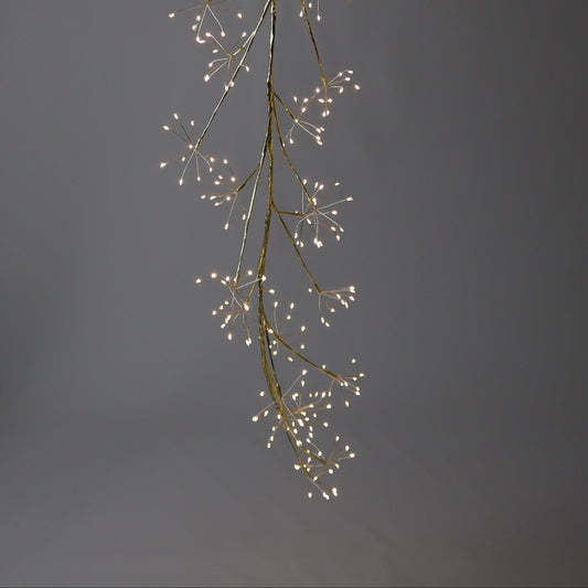 Leuchtdolde 150 cm, gold