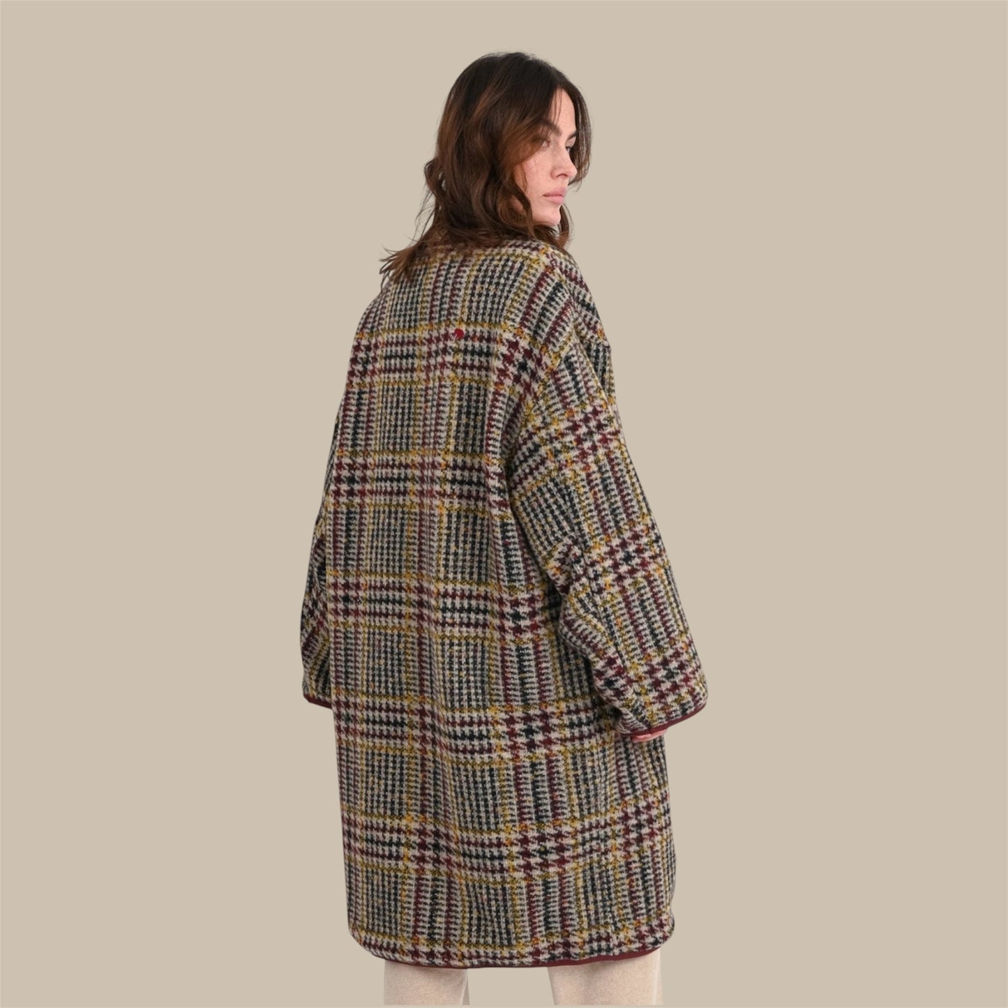 OVERIZE MANTEL ELA - Multicolor - Love, Joy & Victory