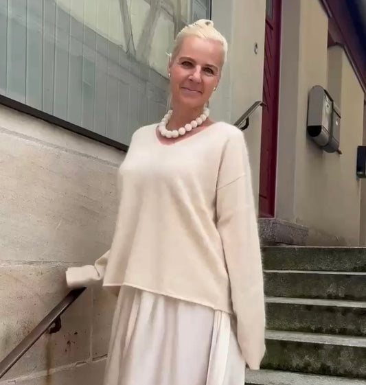 Cashmere Pullover - Irishcream - Purschoen