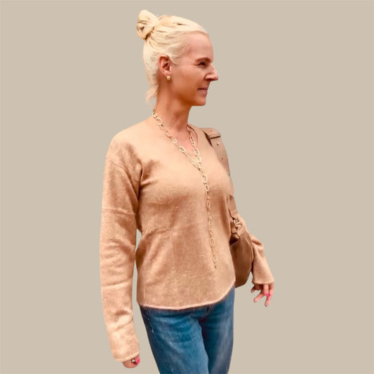 Cashmere Pullover - Amber - Purschoen