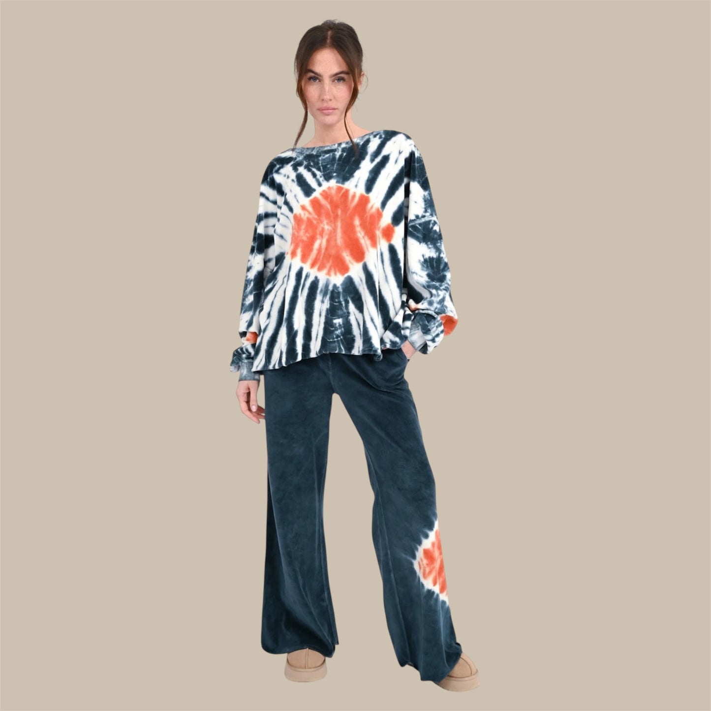 SWEATSHIRT BATIK LULU - Darksky - Love, Joy & Victory