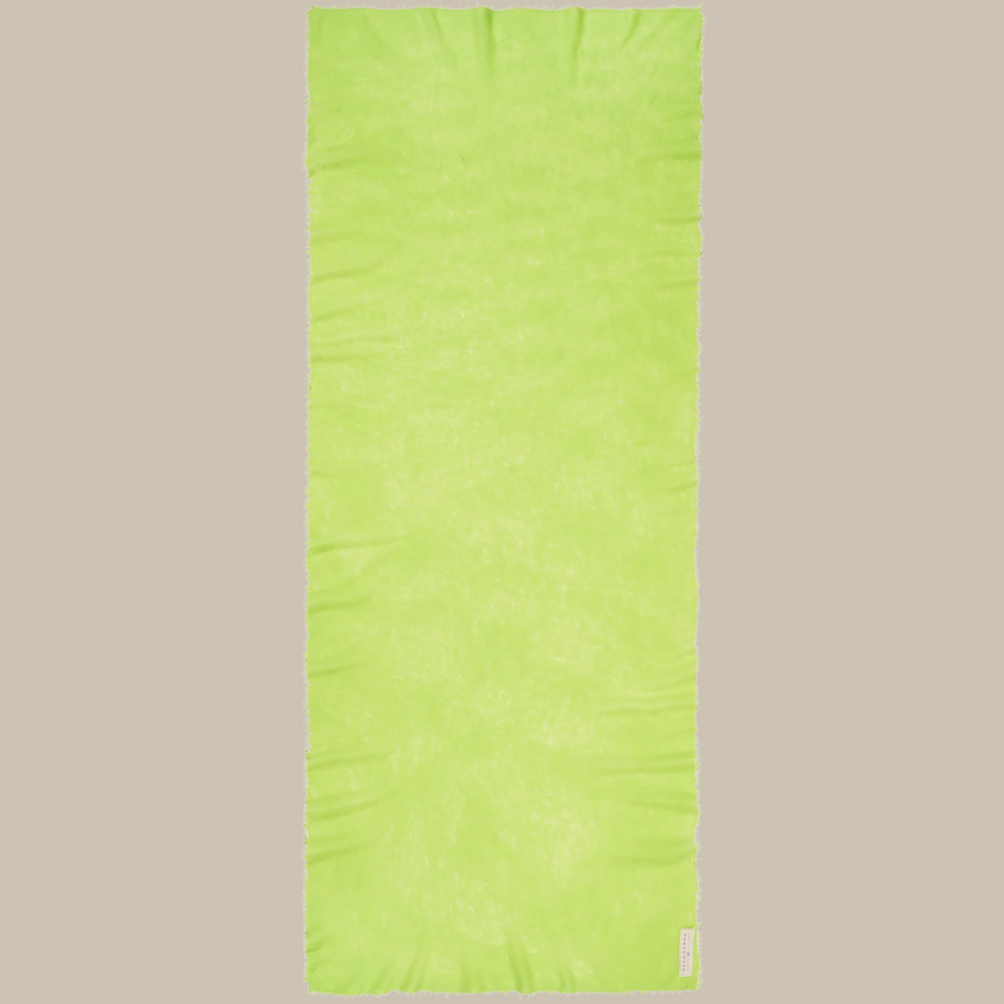 Cashmere Schal - lime - Purschoen