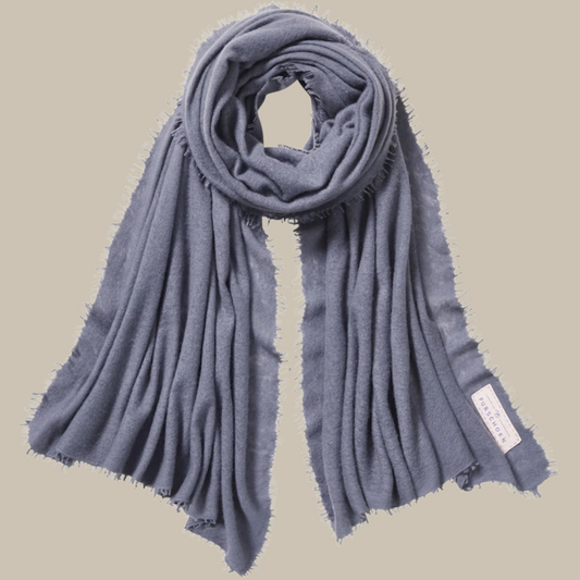 Cashmere Schal - ashphalt - Purschoen