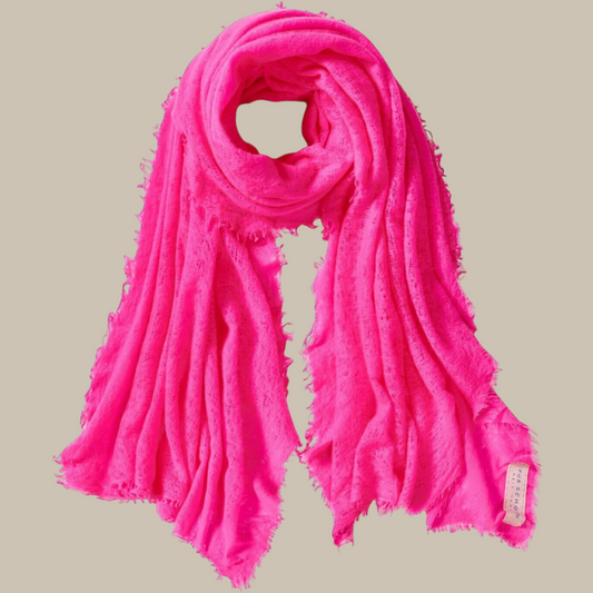 Cashmere Schal - pink - Purschoen